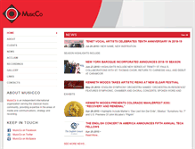 Tablet Screenshot of musiccointernational.com